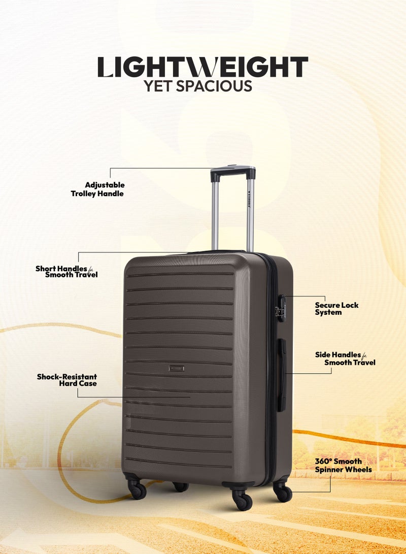 ستارجولد مجموعة حقائب سفر مكونة من 3 قطع من حقائب أمتعة السفر ذات الجانب الصلب من مادة ABS - Image 2